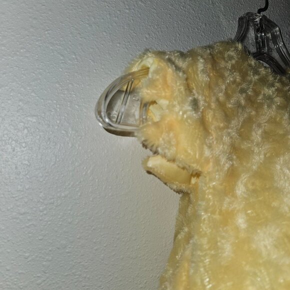 Adorable Yellow Fuzzy Kids Costume - Picture 2 of 9